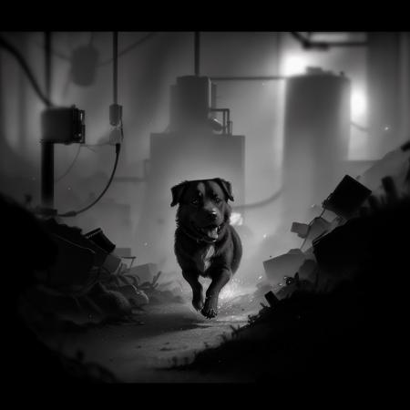 107616-2697140060-a dog is running in a factory, _lora_LIMBO_STYLE_1.3_.png